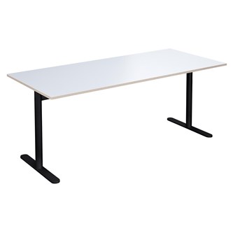 Søylebord Cross T 180x80 cm HT svart
