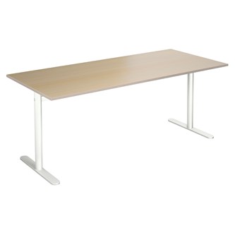 Søylebord Cross T 180x80 cm HT hvit