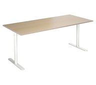 Søylebord Cross T 180x80 cm HT hvit