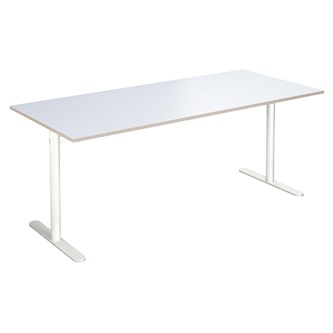 Søylebord Cross T 180x80 cm HT hvit