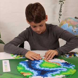 PLUS-PLUS MINI puzzle by numbers jorden
