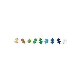 PLUS-PLUS MINI puzzle by numbers jorden