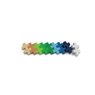 PLUS-PLUS MINI puzzle by numbers jorden