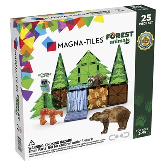 Magna-Tiles skogsdyr