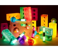 Sensorisk lysende sett