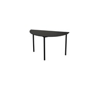 Bord Multiflex C halvrundt Ø120xh72 cm Svart