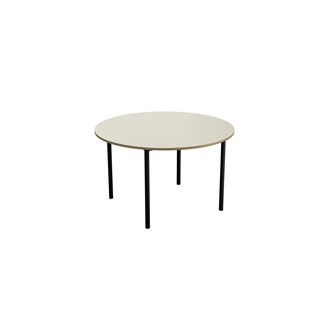 Bord Multiflex X rundt Ø120xh72 cm Svart