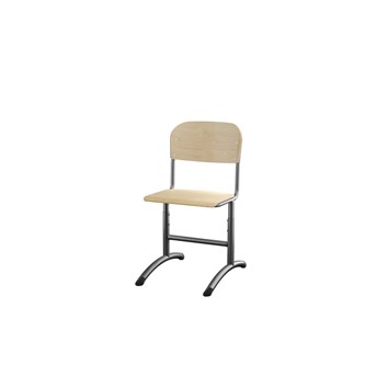 Stol Matte FSC 38/51 cm LS Svart