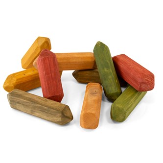 Flintasteiner farger