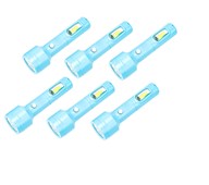 Lommelykt mini oppladbar 6 stk