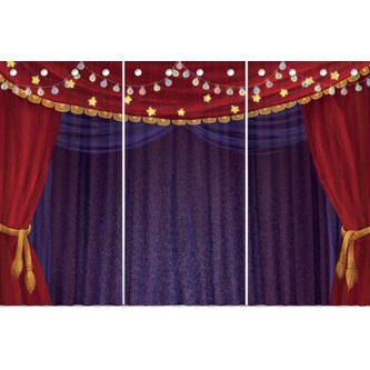 Teaterkulisse gardin