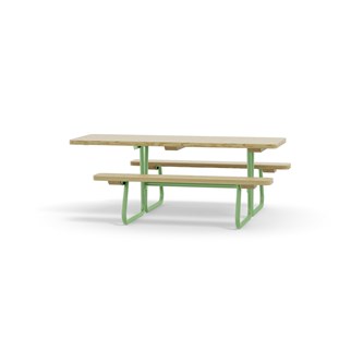 Rørvik piknikbord furu rullestolvennlig 195x70xh72 cm