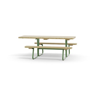 Piknikbord Rørvik furu rullestolvennlig 195x70xh72 cm