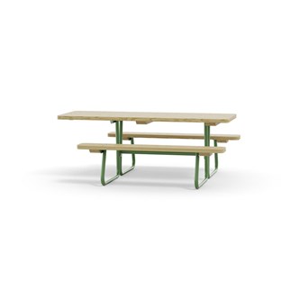 Rørvik piknikbord furu rullestolvennlig 195x70xh72 cm