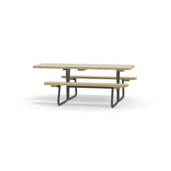 Rørvik piknikbord furu rullestolvennlig 195x70xh72 cm