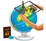 AR-globus - utforsk land, kulturer, dyreliv
