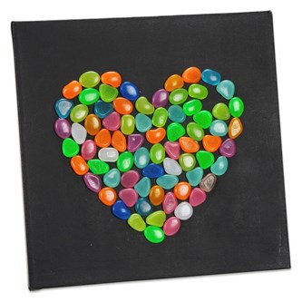 Selvlysende steiner til sanserommet