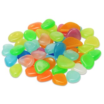 Selvlysende steiner til sanserommet