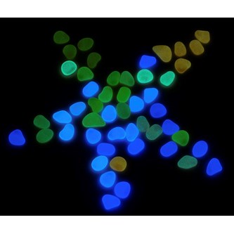 Selvlysende steiner til sanserommet