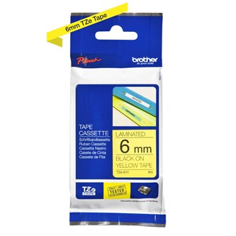 Tape til merkemaskin TZE-211 6 mm