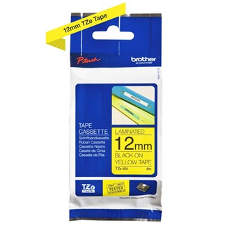 Tape til merkemaskin TZE-131 12 mm
