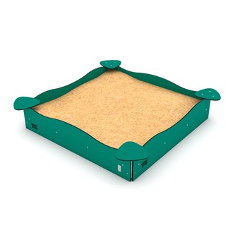 Recycled:play sandkasse kvadrat 0801
