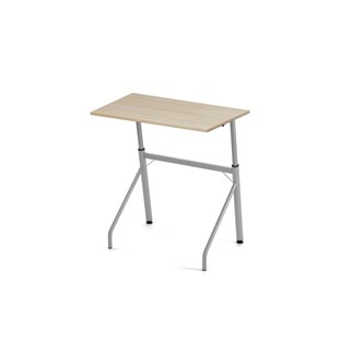 Bord Altudo FSC HT 90x60 cm sølv