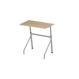 Bord Altudo FSC HT 90x60 cm sølv
