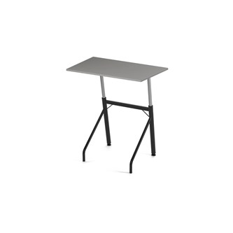 Bord Altudo FSC HT 90x60 cm sølv