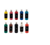 Lekolar tekstilmaling 10x250 ml