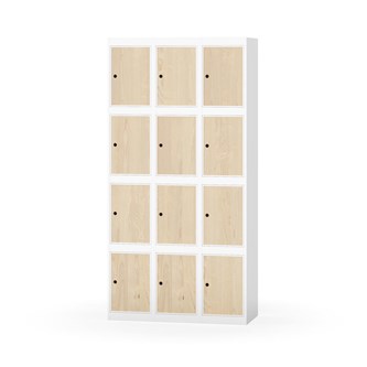 Skoleskap Novis flatt tak 4:3 B90