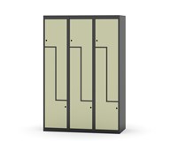 Skoleskap Novis Z flatt tak 6 rom B120
