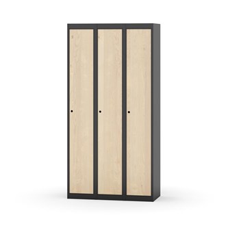 Garderobeskap Novis flatt tak 1:3 B90