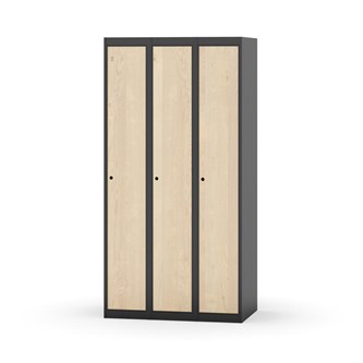 Garderobeskap Novis flatt tak 1:3 B90