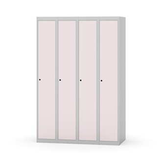Garderobeskap Novis flatt tak 1:4 B120