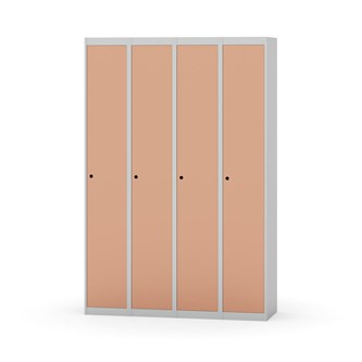 Garderobeskap Novis flatt tak 1:4 B120