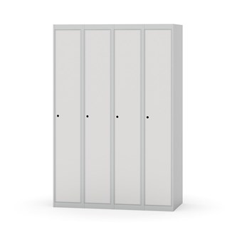 Garderobeskap Novis flatt tak 1:4 B120