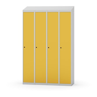 Garderobeskap Novis skrått tak 1:4 B120