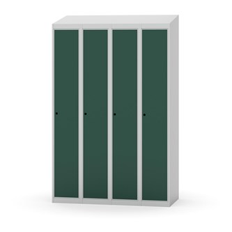 Garderobeskap Novis skrått tak 1:4 B120