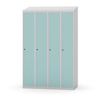 Garderobeskap Novis skrått tak 1:4 B120