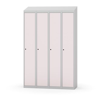 Garderobeskap Novis skrått tak 1:4 B120
