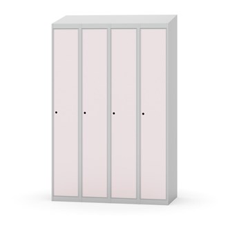 Garderobeskap Novis skrått tak 1:4 B120