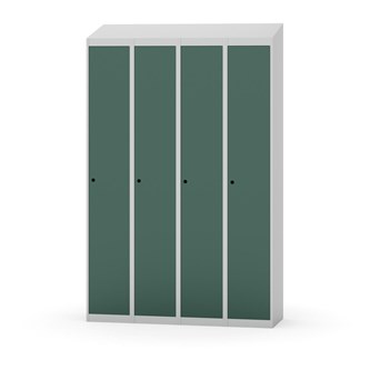 Garderobeskap Novis skrått tak 1:4 B120