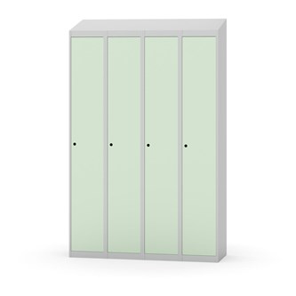 Garderobeskap Novis skrått tak 1:4 B120