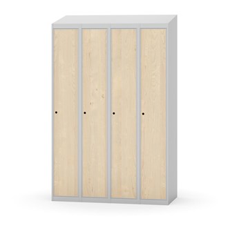 Garderobeskap Novis skrått tak 1:4 B120