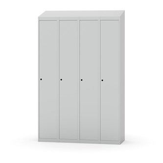Garderobeskap Novis skrått tak 1:4 B120