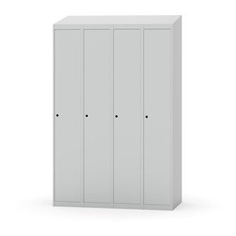Garderobeskap Novis skrått tak 1:4 B120