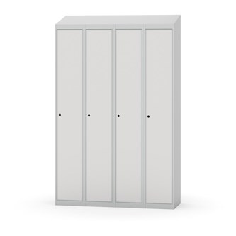 Garderobeskap Novis skrått tak 1:4 B120