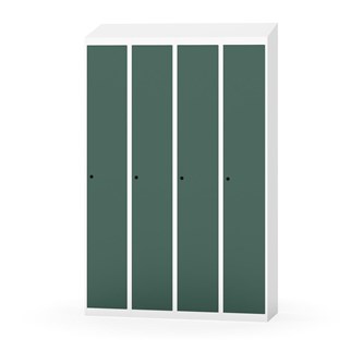 Garderobeskap Novis skrått tak 1:4 B120