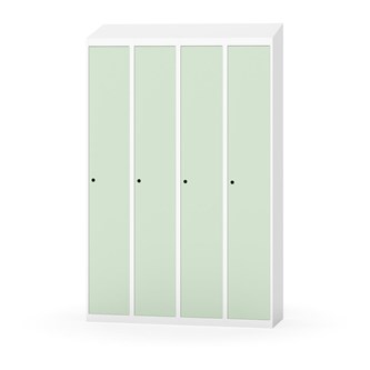 Garderobeskap Novis skrått tak 1:4 B120